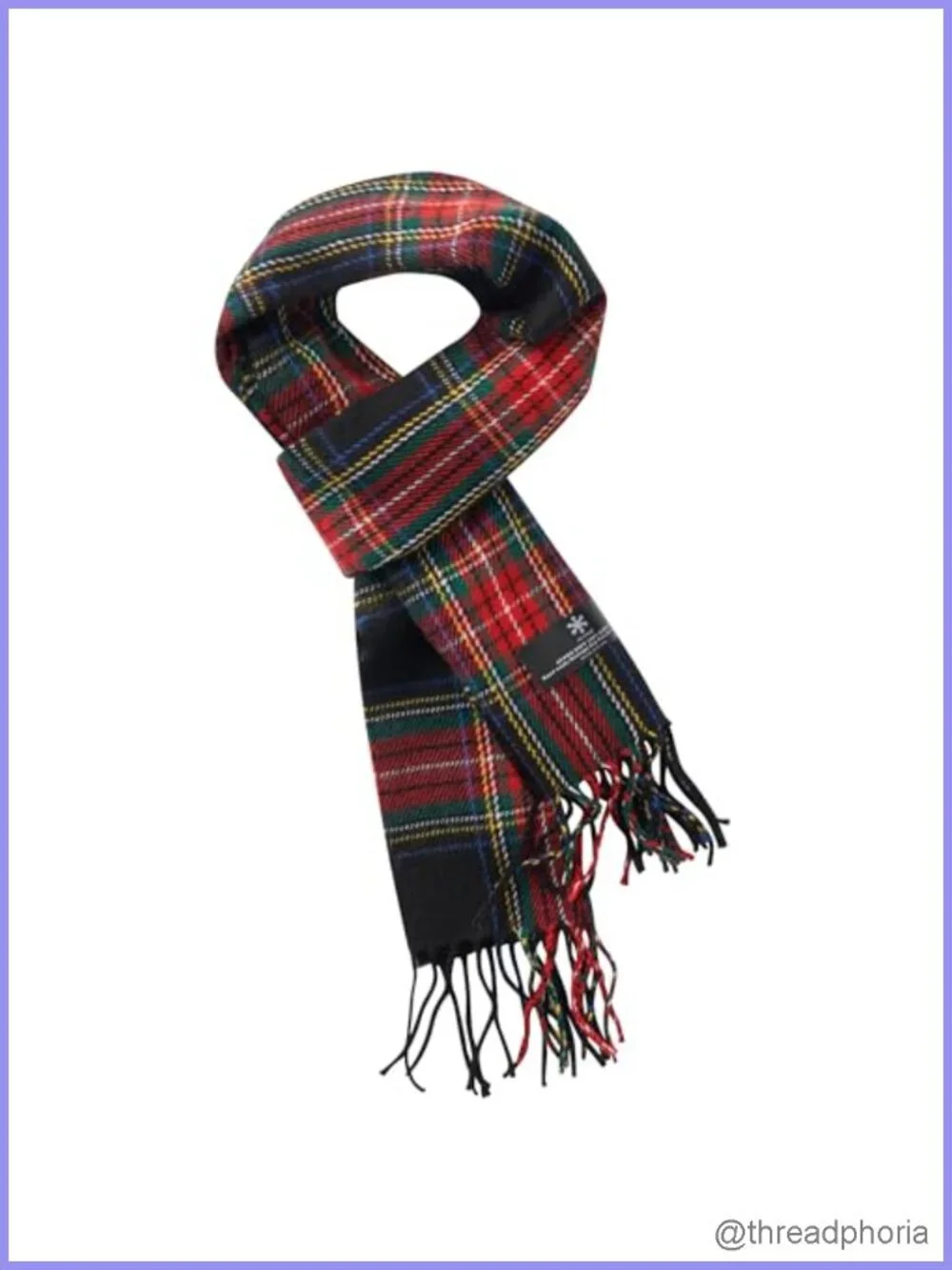 Classic Tartan Plaid Scarf Lightweight Soft-Touch 100% Acrylic Winter